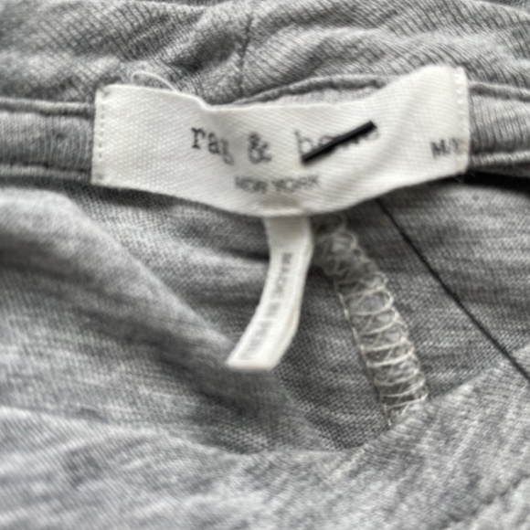 Rag & bone classic gray tee M - Picture 4 of 4